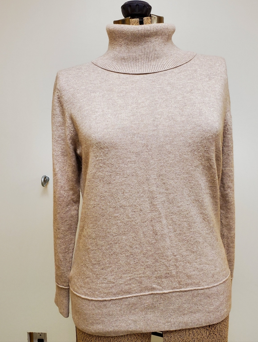Bleu And Gray Cashmere Blend Sweater
